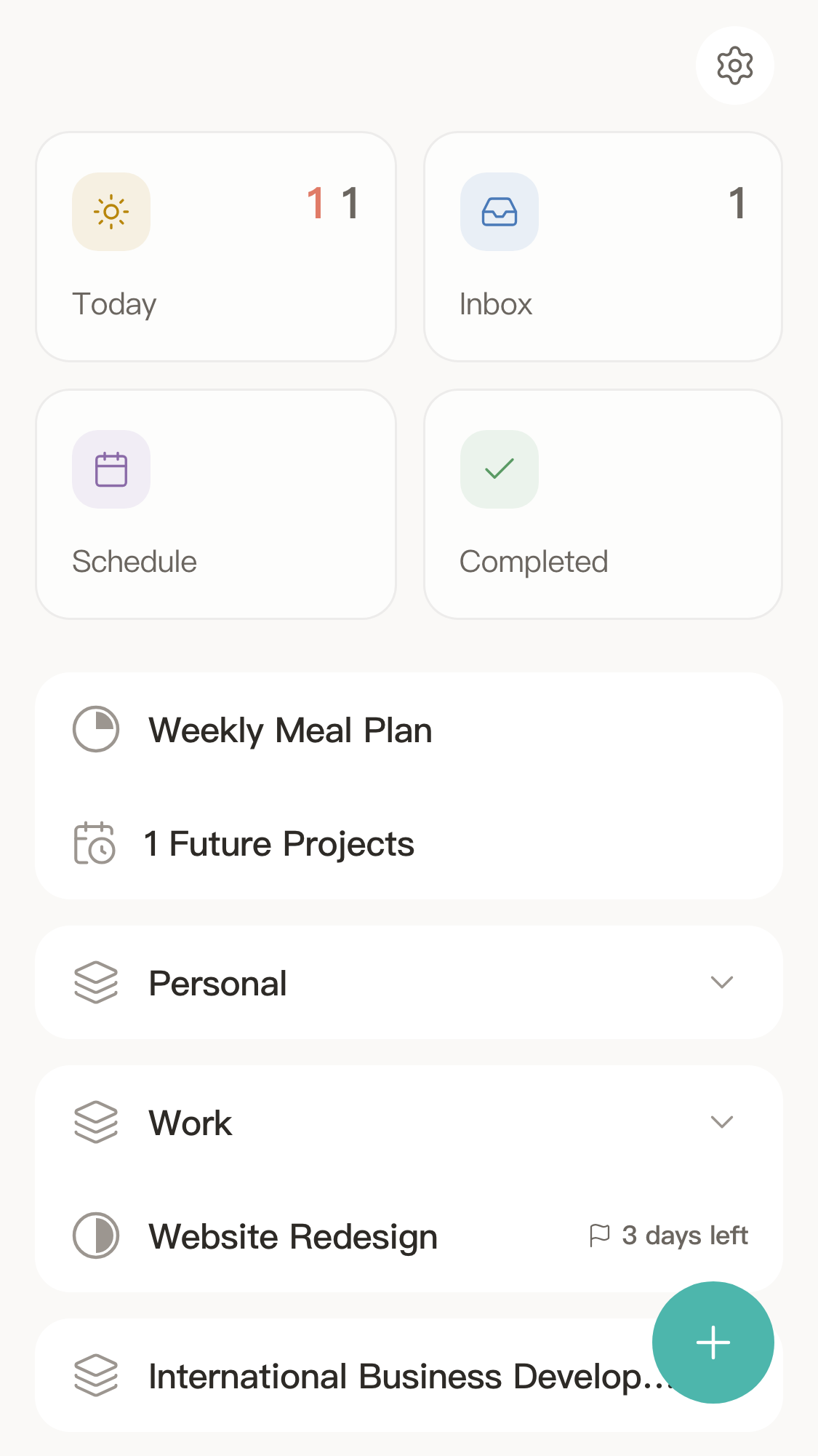HamsterBase Tasks mobile view